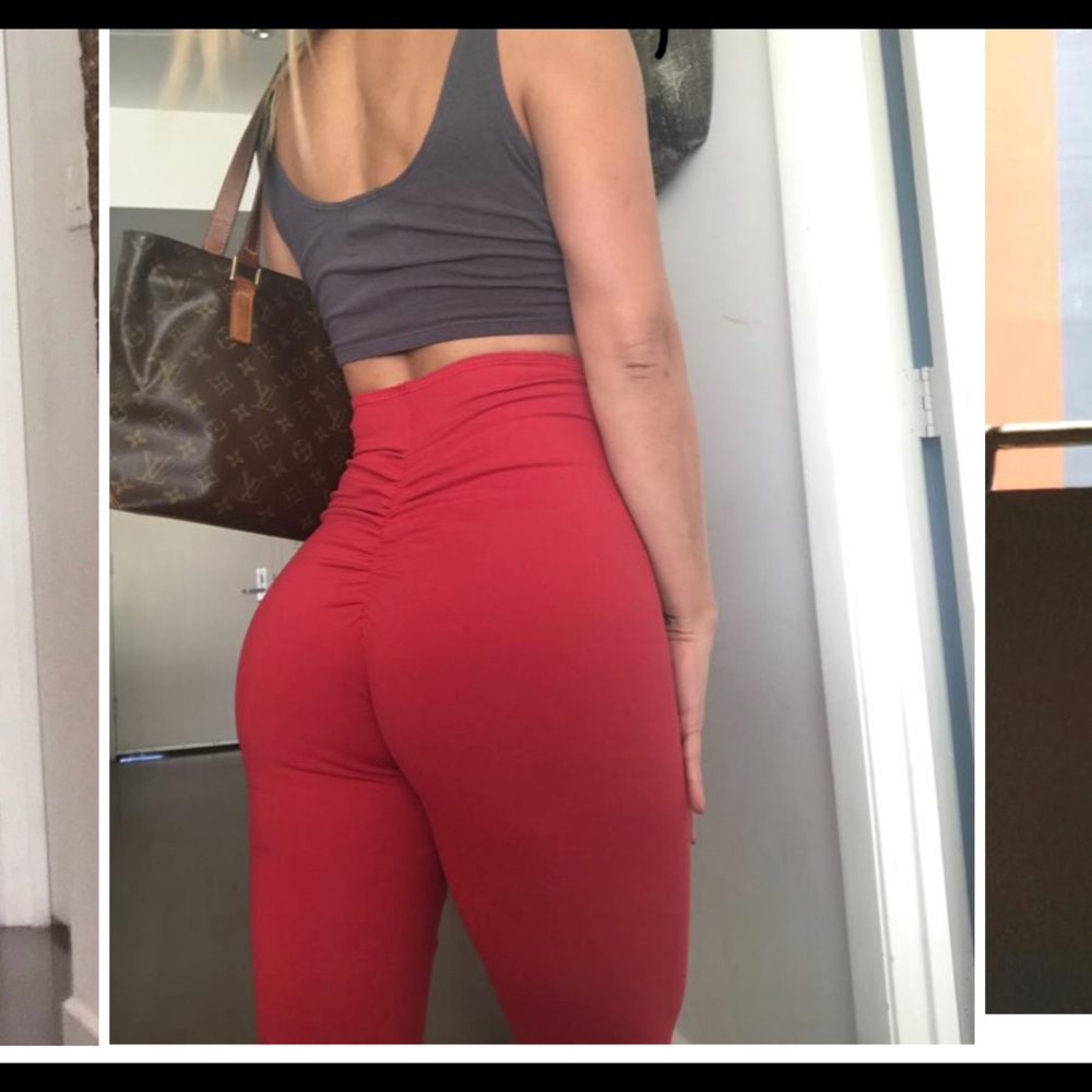 Abs2b leggings size small. Maroon